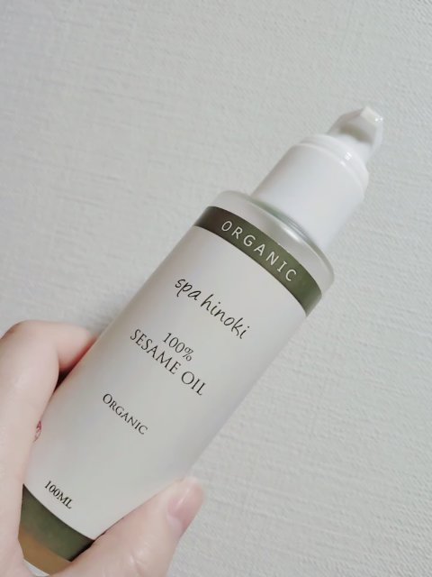 セサミオイル/桧 spa hinoki(スパヒノキ)/フェイスオイルの動画クチコミ1つ目