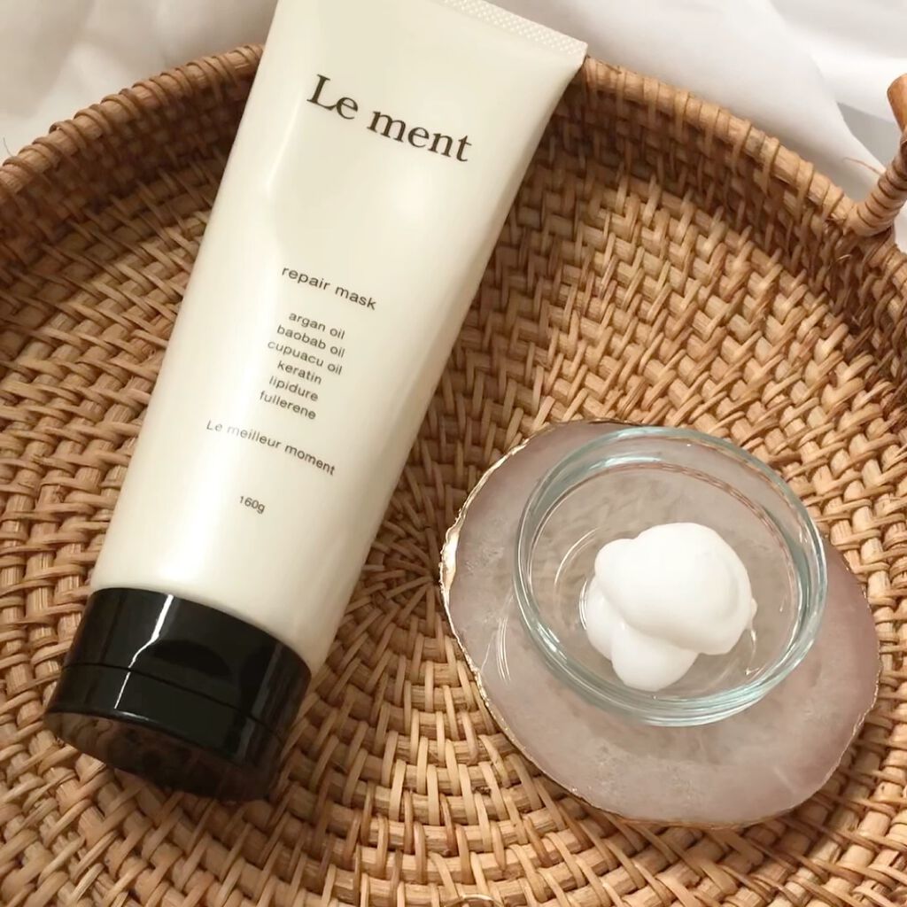 リペア マスク/Le ment/ヘアマスク・ヘアパックを使ったクチコミ（3枚目）