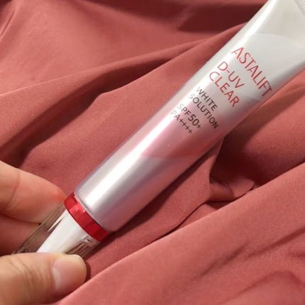 D-UVクリア ホワイトソリューション/アスタリフト/日焼け止めクリームを使ったクチコミ(3枚目)