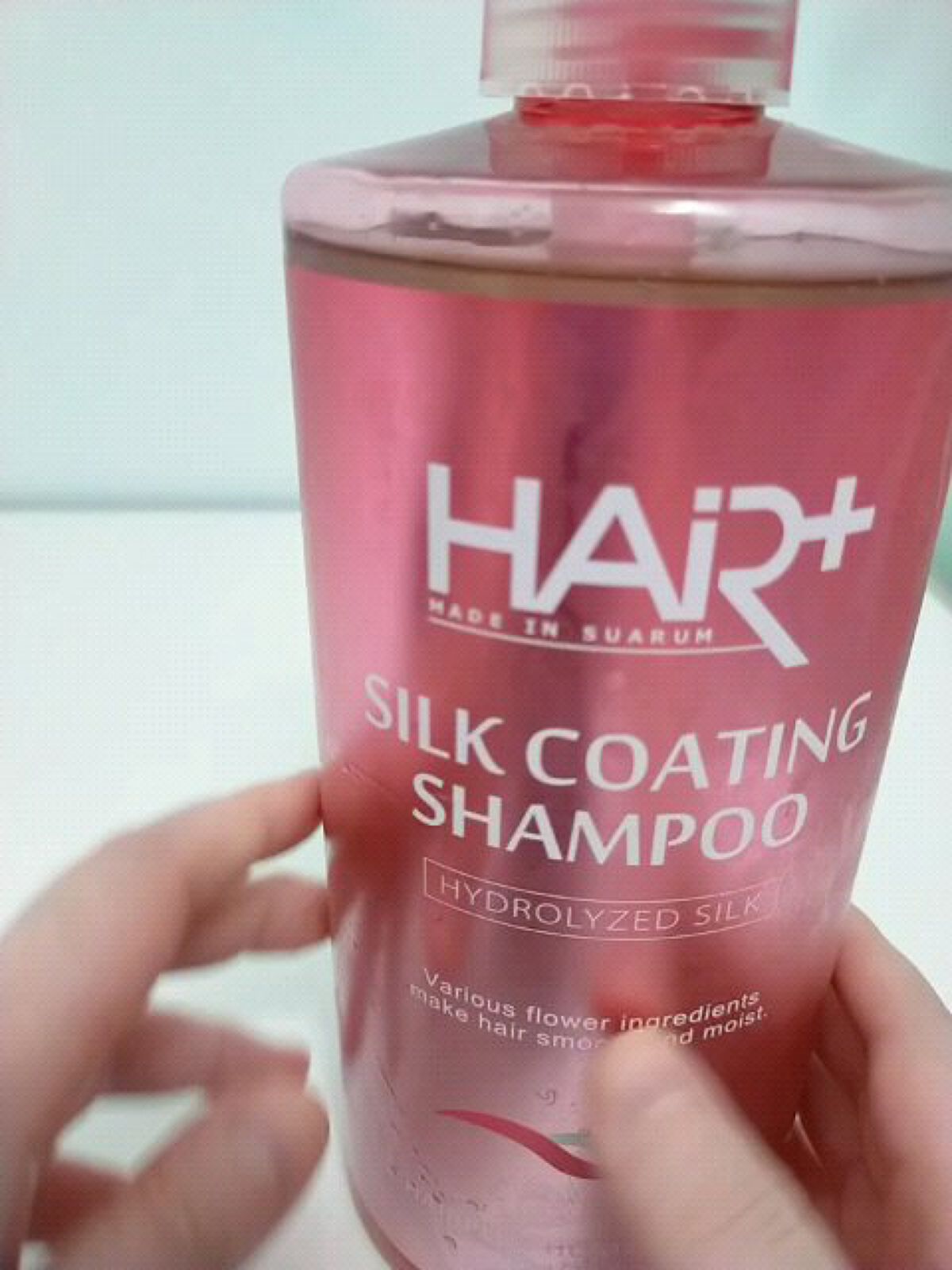 SILK COATING SHAMOPOO/HAIRPLUS/シャンプー・コンディショナーの動画クチコミ1つ目