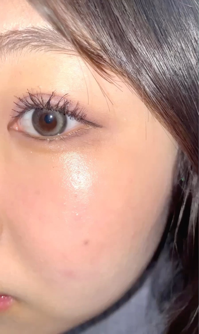 One & Only Kristin/Hapa kristin/カラーコンタクトレンズを使ったクチコミ（3枚目）