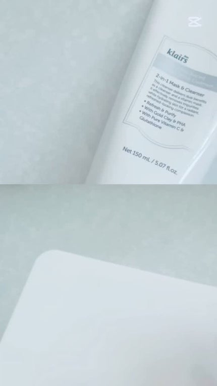 ヒアルビタグルパッククレンザー/Klairs/洗顔フォームの人気ショート動画