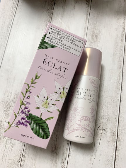 試してみた】ボタニカルエアカラーフォーム ヘアボーテ エクラの 試してみた】ボタニカルエアカラーフォーム ヘアボーテ エクラの