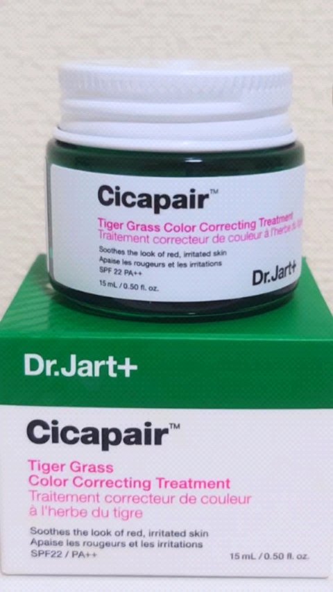 シカペア カラーコレクティング トリートメントクリーム SPF22・PA++/Dr.Jart＋/フェイスクリームの動画クチコミ5つ目