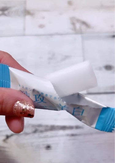 ミュゼホワイトニング 速攻美白 ポリリンキューブ 3個入り/ミュゼホワイトニング/歯磨き粉の動画クチコミ2つ目
