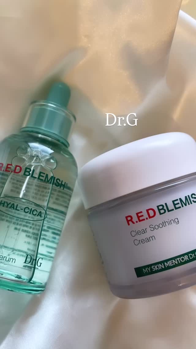 レッドブレミッシュ クリアヒアルシカスージングセラム/Dr.G/美容液の人気ショート動画