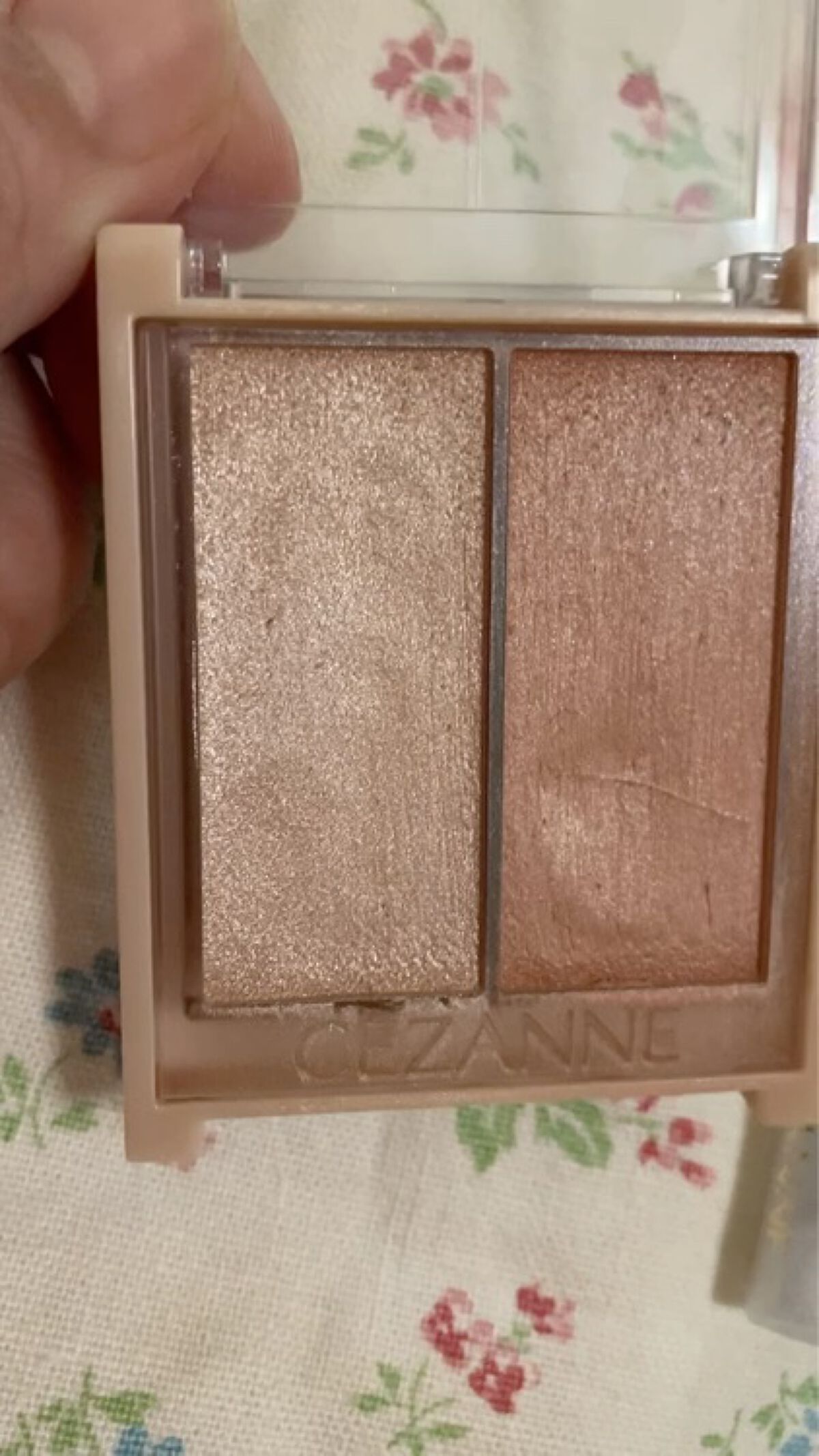 フェイスグロウカラー/CEZANNE/クリームハイライトを使ったクチコミ（2枚目）