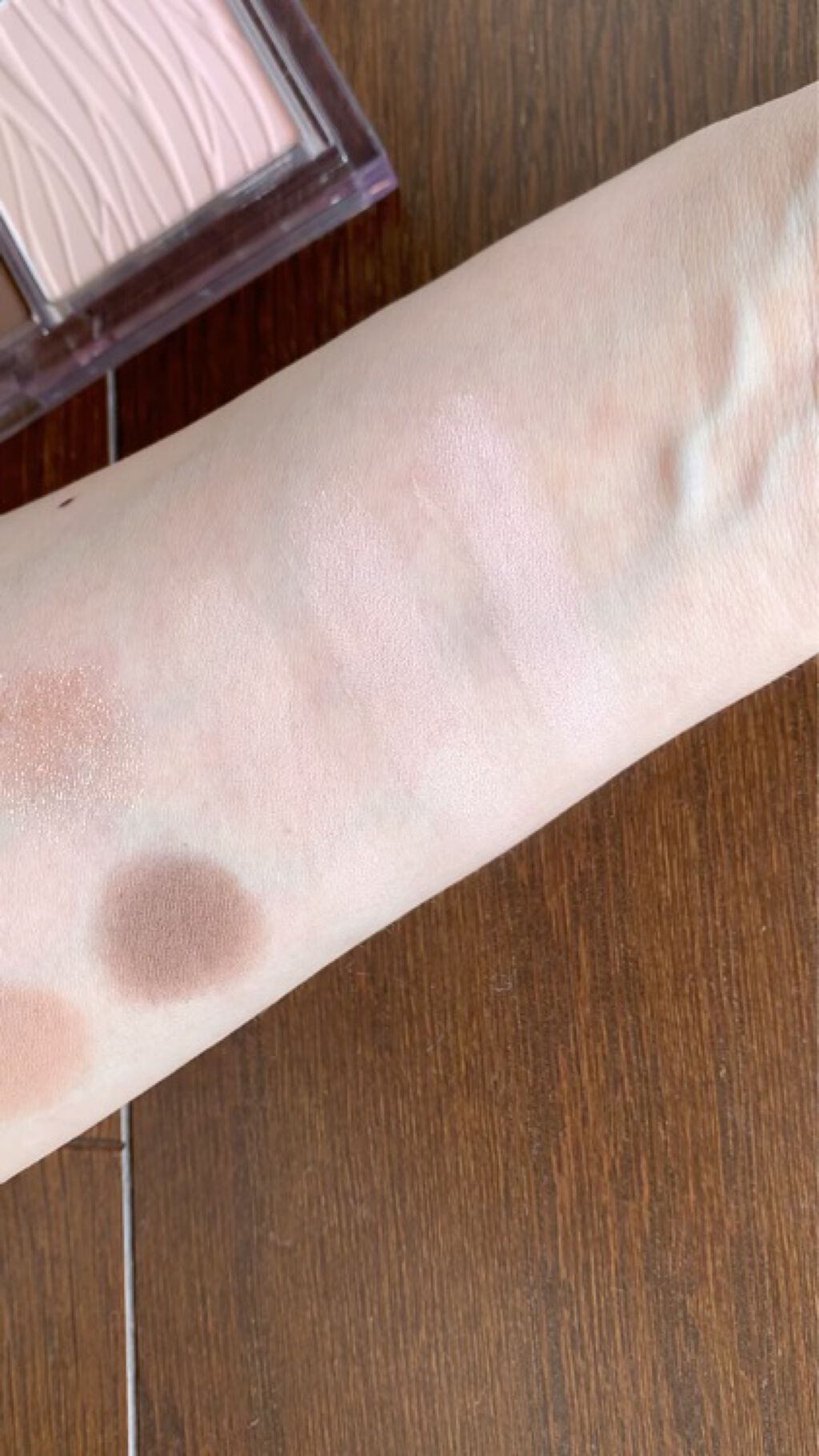 ミックスブラーリングアイパレット/wakemake/マルチパレットを使ったクチコミ（3枚目）