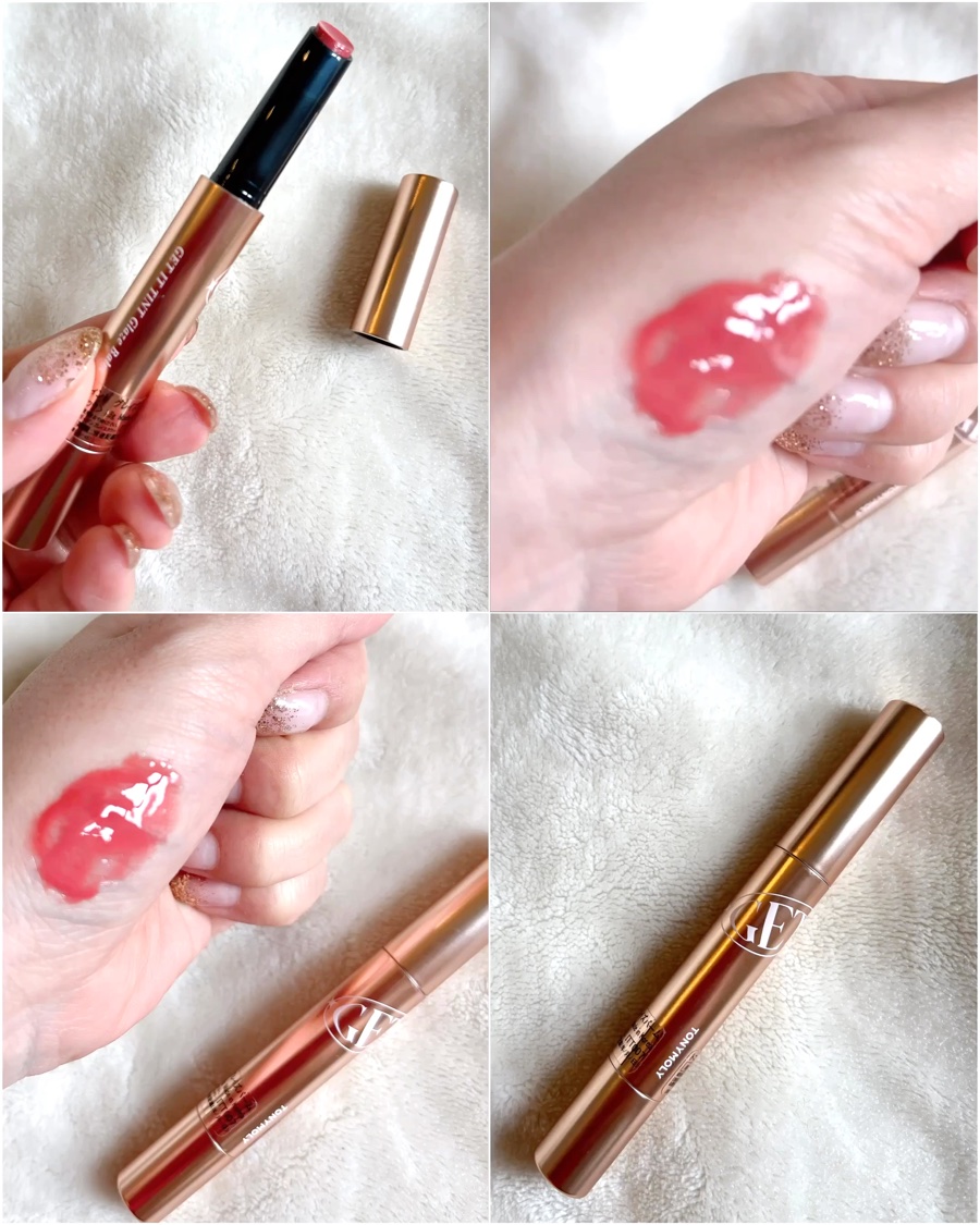 ゲットイットティントグレーズバーム/TONYMOLY/リップティントを使ったクチコミ（1枚目）