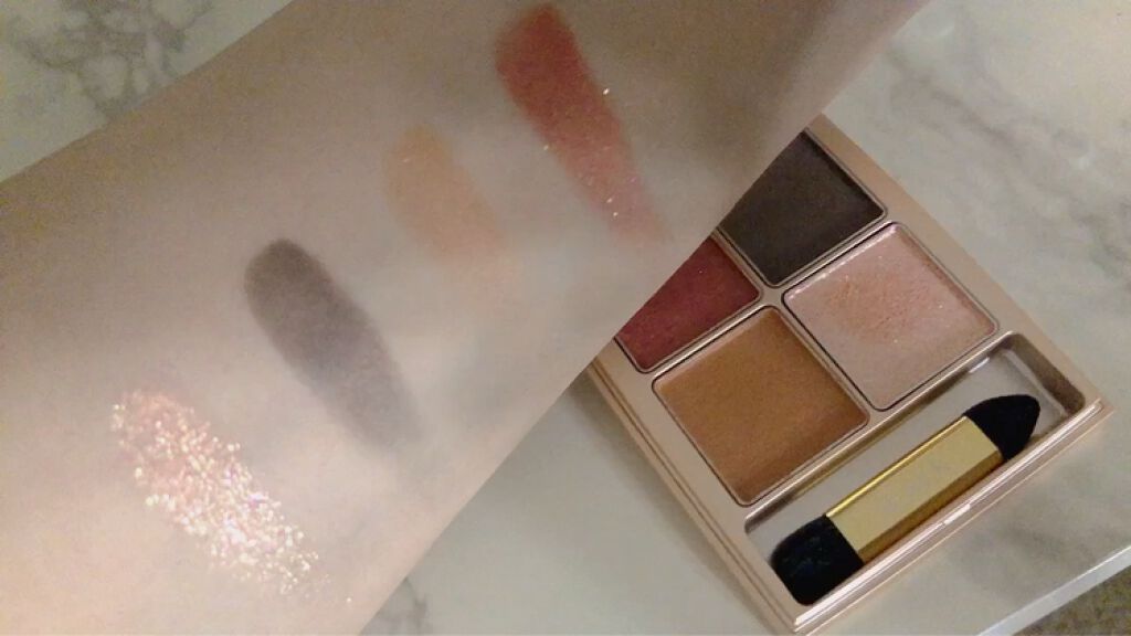 ローズウッドデイドリーム 4アイズ /RMK/アイシャドウパレットを使ったクチコミ（2枚目）