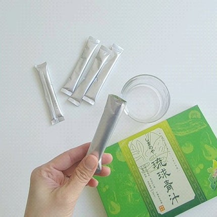 琉球青汁/しまのや/青汁を使ったクチコミ(3枚目)