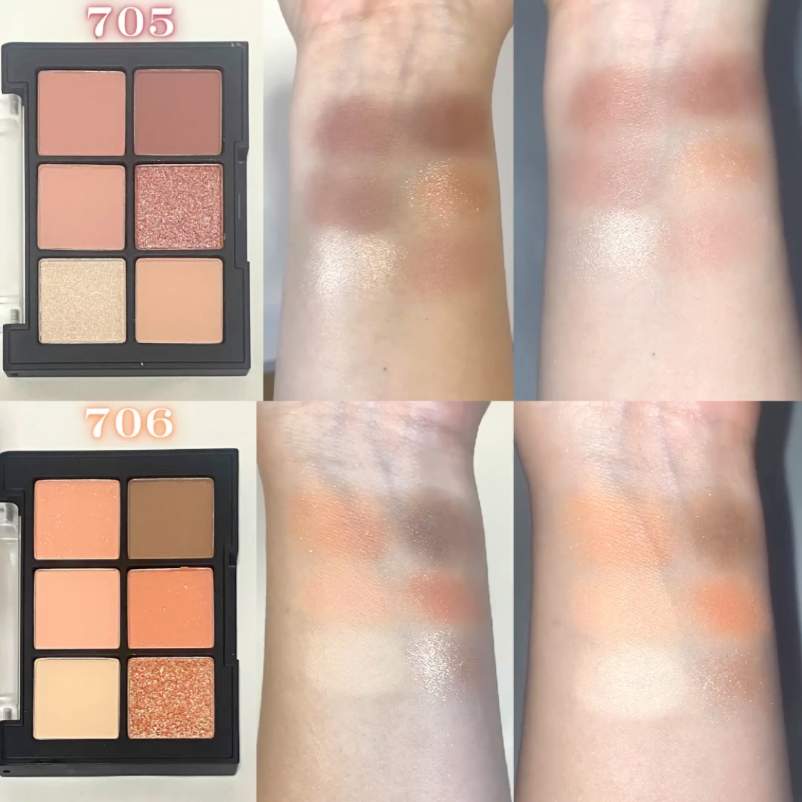 ブラーフィニシュシャドウパレット/Dinto/アイシャドウパレットを使ったクチコミ（3枚目）