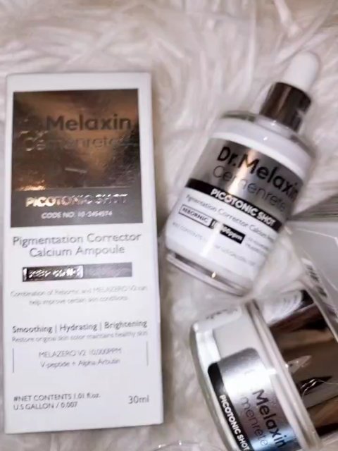 セメンリトピコトニックショットアンプル/Dr.Melaxin/美容液を使ったクチコミ（2枚目）