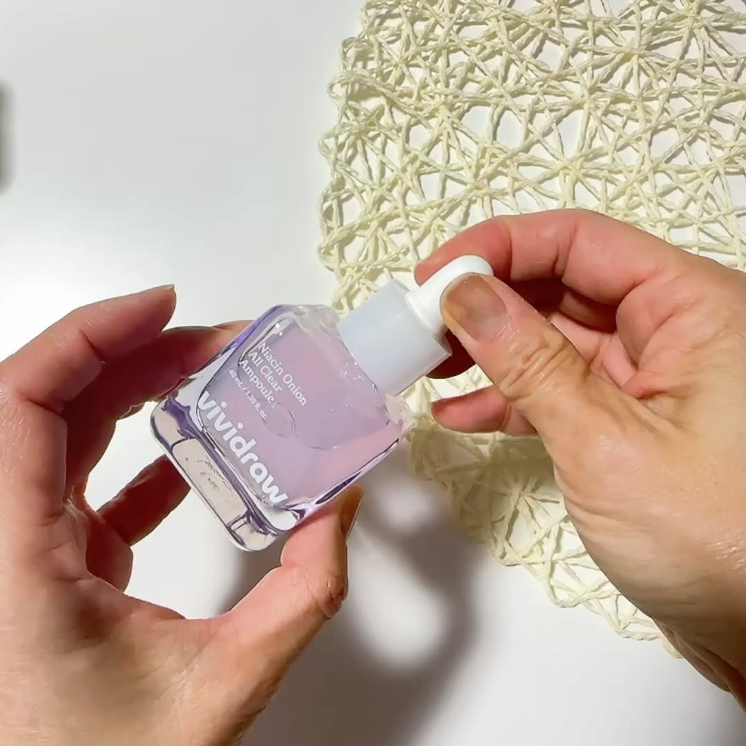 ナイアシンオニオン オールクリア アンプル/vividraw/美容液の動画クチコミ4つ目