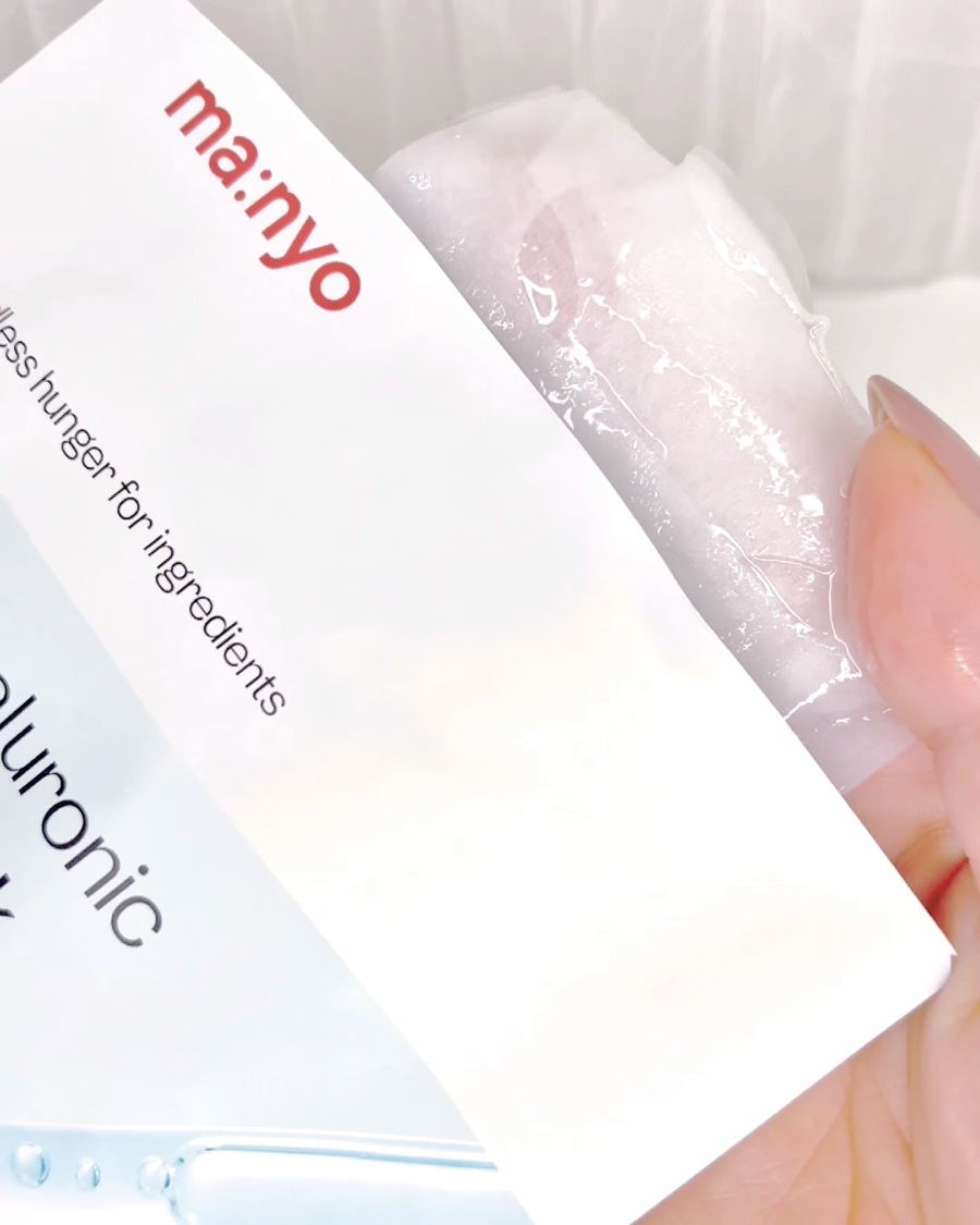 マイクロ ヒアルロニック エッセンス マスク/manyo/シートマスク・パックの動画クチコミ1つ目