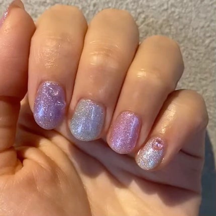 ジェルネイル(ライト対応)/セリア/ジェルネイルを使ったクチコミ(4枚目)