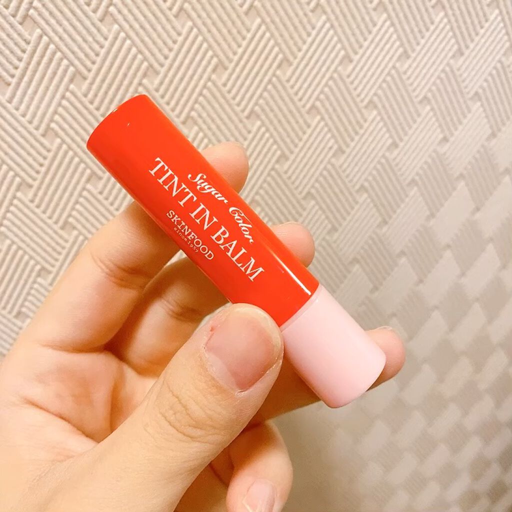 シュガー カラー ティント イン バーム/SKINFOOD/リップティントの動画クチコミ2つ目