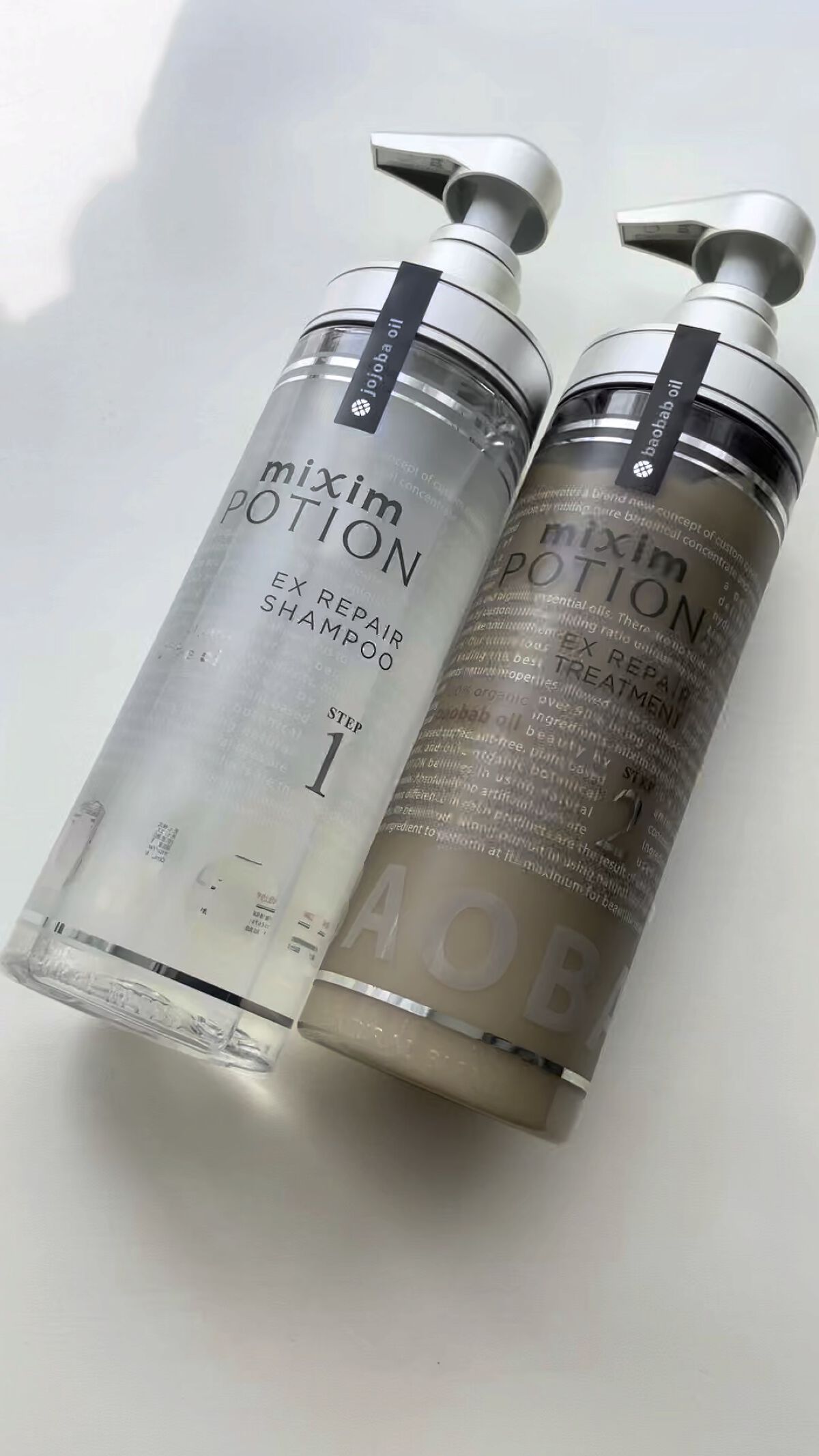 リペアシャンプー/ヘアトリートメント/mixim POTION/シャンプー・コンディショナーを使ったクチコミ（1枚目）