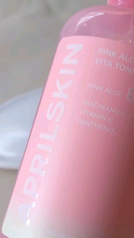 ピンクアロエビタトナー/APRILSKIN/化粧水の人気ショート動画