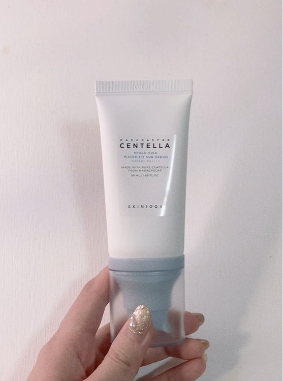 ヒアルーシカ ウォーターフィット サンセラム/SKIN1004/日焼け止めローションを使ったクチコミ（3枚目）