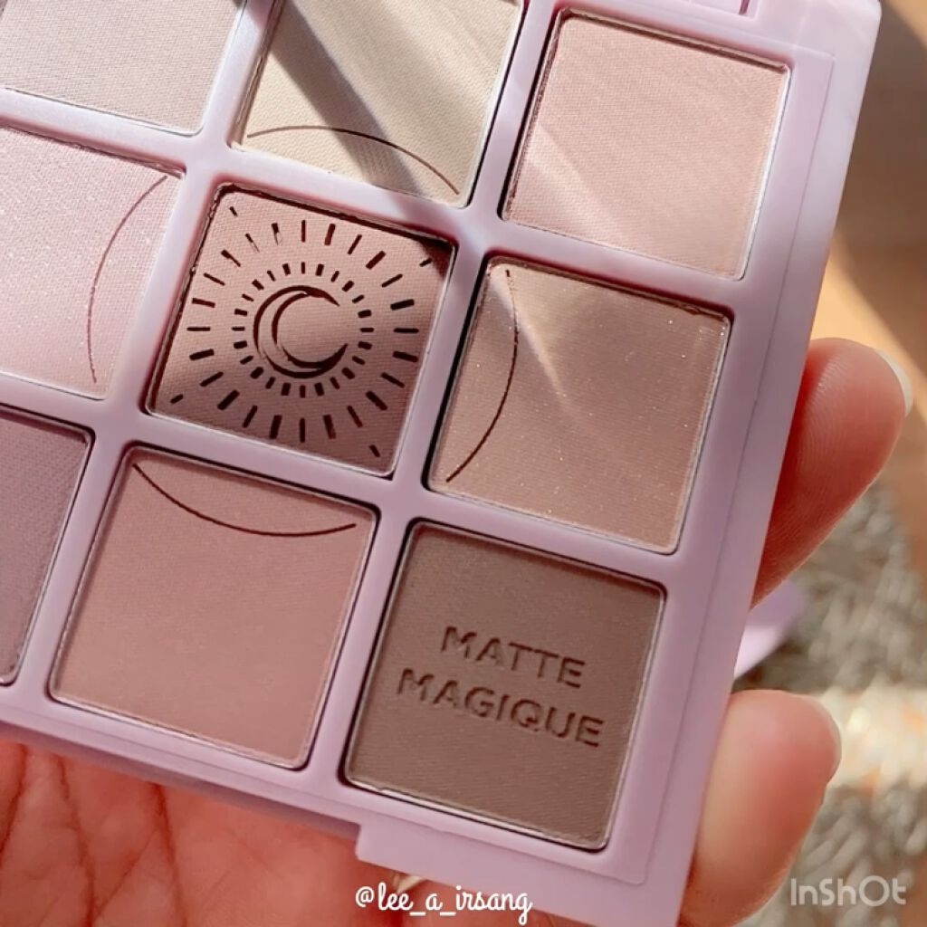 マイフェイブムードアイパレット 9カラー/HOLIKA HOLIKA/アイシャドウパレットを使ったクチコミ（3枚目）