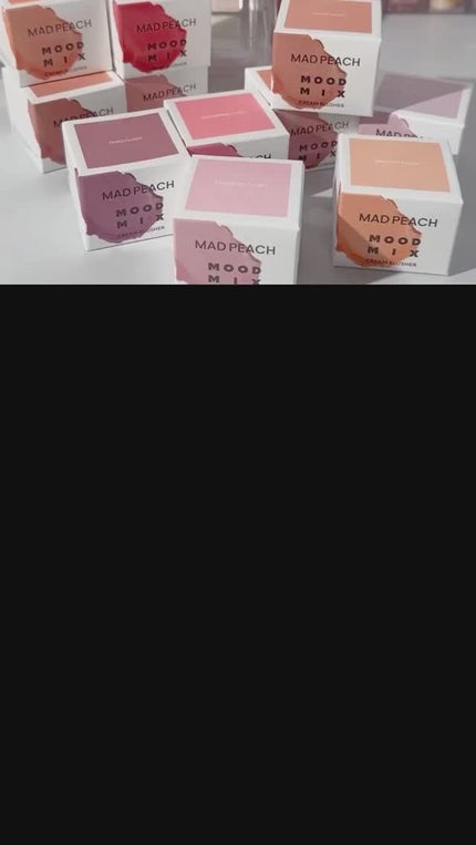 ムードミックスクリームブラッシャー/MAD PEACH/ジェル・クリームチークの人気ショート動画