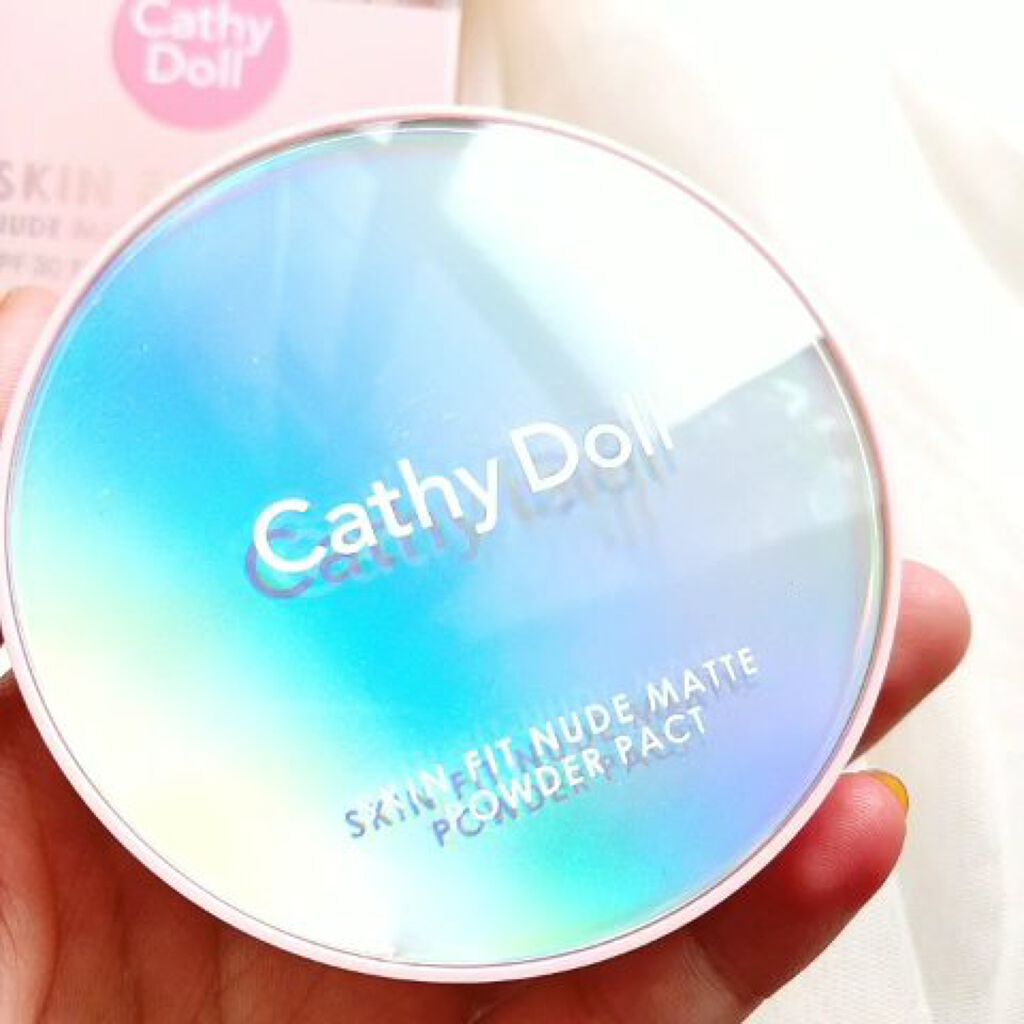 スキンフィットヌードマットパウダーパクト/CathyDoll/プレストパウダーの動画クチコミ3つ目