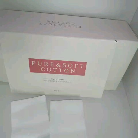 ピュア＆ソフトコットン/コーセー/コットンを使ったクチコミ（1枚目）