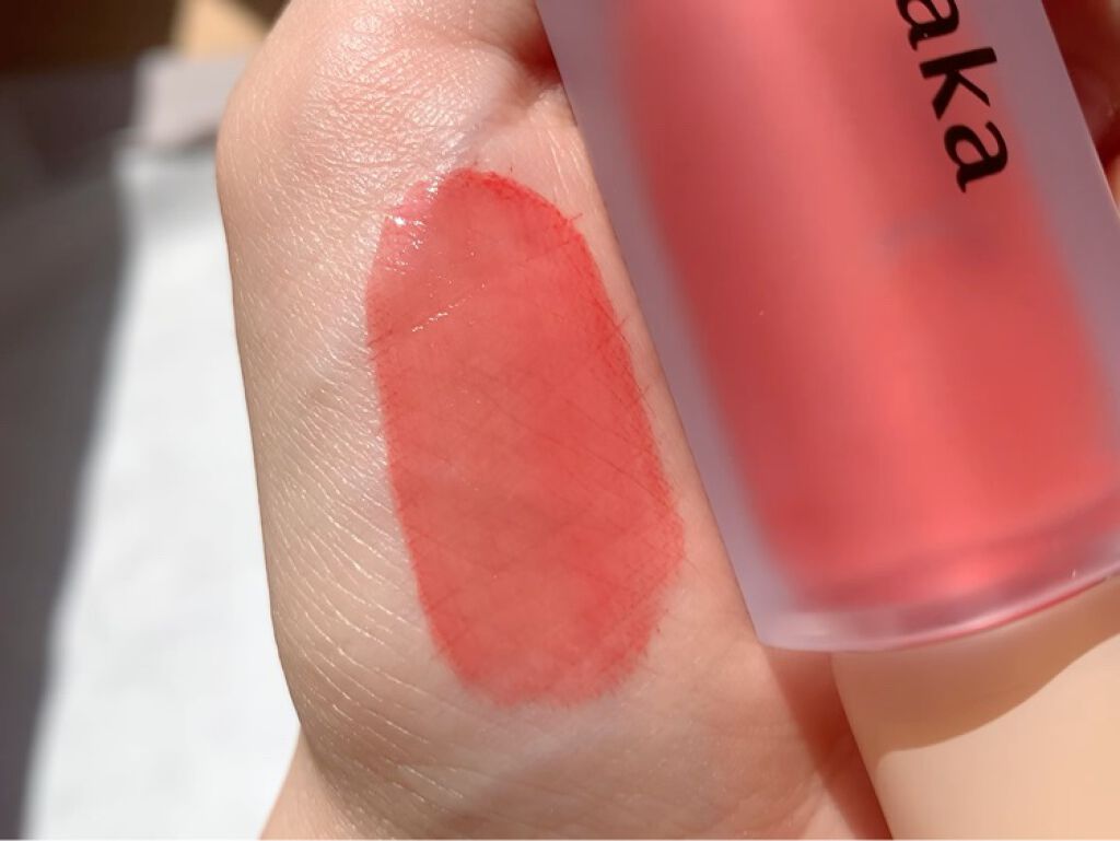 フルーティーグラムティント/Laka/リップティントを使ったクチコミ（2枚目）