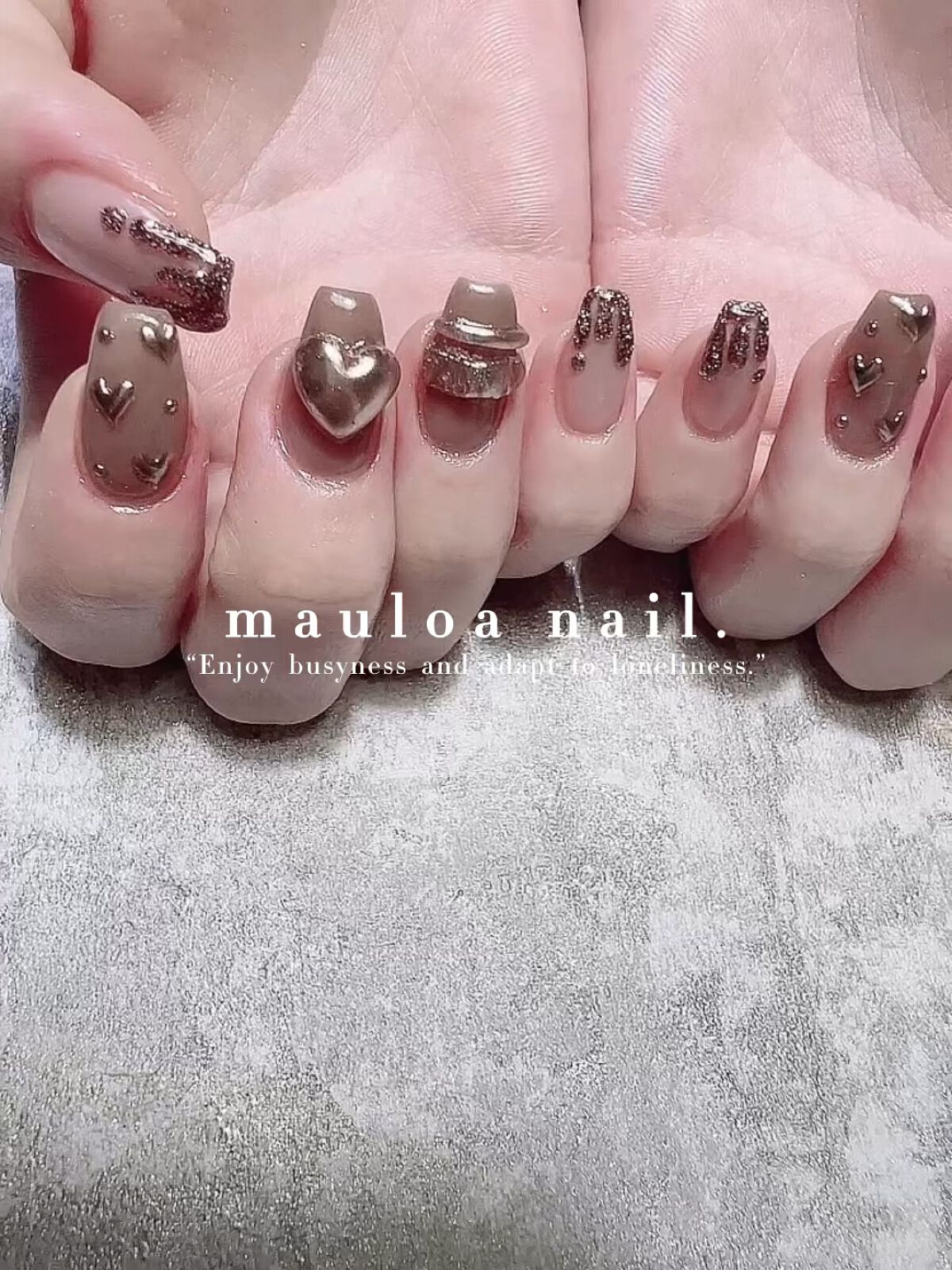 #ネイル,#冬ネイル,#アートネイル,#海ネイル,#ミラーアートネイル,#ニュアンスネイル,#くすみカラーネイル,#サマーネイル,#ジュエリーネイル,#ミラーネイル,#牛柄ネイル,#スタッズネイル,#バレンタインネイル,#天王寺ネイル,#シンプルネイル,#ハートネイル,#手書きネイルのネイルデザイン