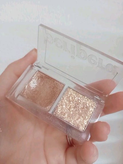 デュオ ポケット グリッター シャドウ/PERIPERA/アイシャドウパレットの人気ショート動画