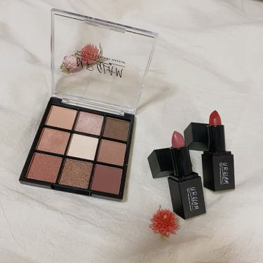 UR GLAM　BLOOMING EYE COLOR PALETTE/U R GLAM/アイシャドウパレットを使ったクチコミ（2枚目）