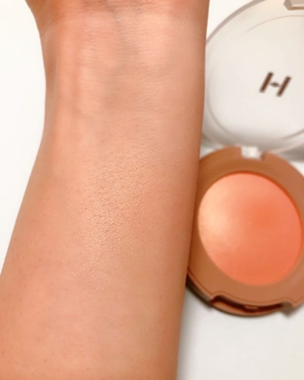 トゥルーディメンショングロウチーク/hince/パウダーチークを使ったクチコミ（3枚目）