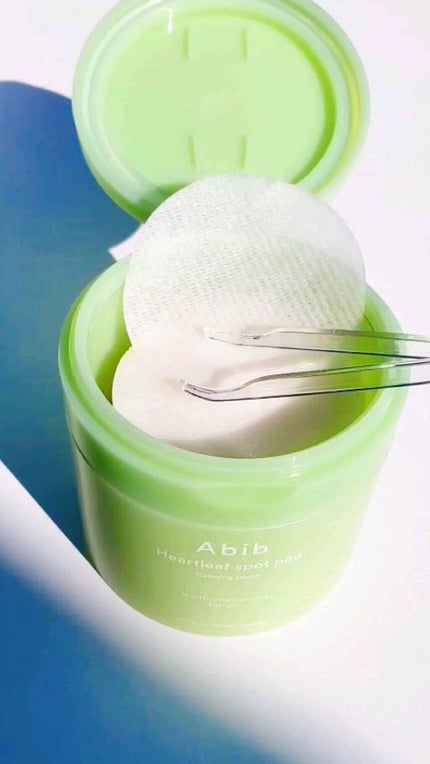 ドクダミカーミングタッチスポットパッド/Abib /トナーパッドの人気ショート動画