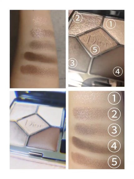 ディオールショウ サンク クルール/Dior/アイシャドウの動画クチコミ3つ目