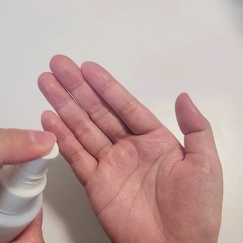 パフュームヘアパックインミスト Pink Breeze/Daleaf/アウトバストリートメントを使ったクチコミ（2枚目）