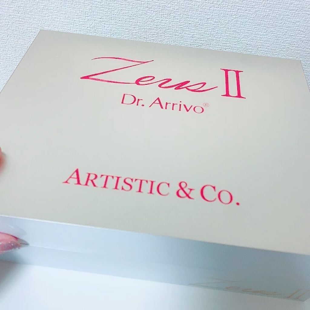 Dr.Arrivo ZeusII/ARTISTIC＆CO./美顔器・マッサージを使ったクチコミ（1枚目）