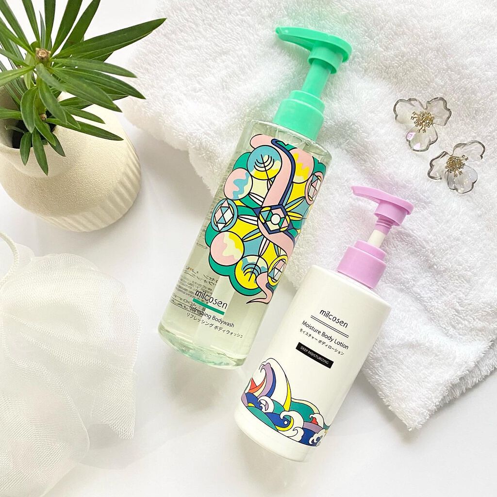 モイスチャー ボディローション/Milcosen/ボディローションを使ったクチコミ（1枚目）