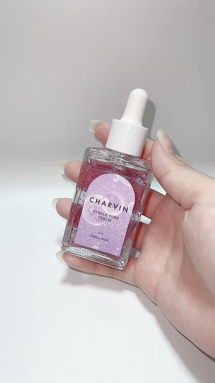 PURPLE PURE SERUM/CHARVIN/美容液の動画クチコミ4つ目