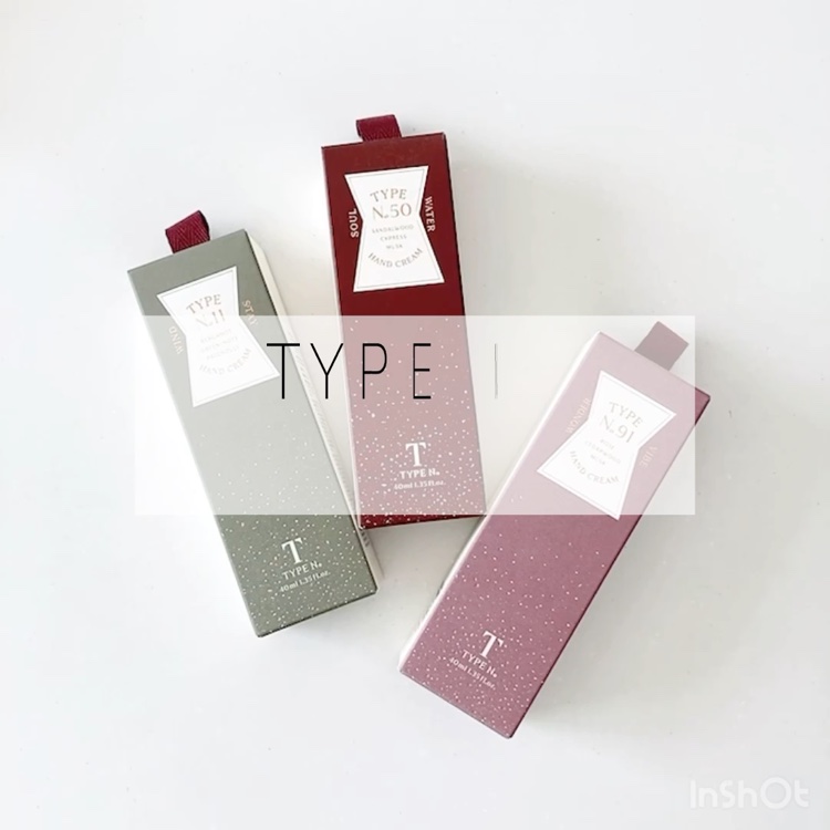 パフュームハンドクリーム /Type No. /ハンドクリームの動画クチコミ1つ目