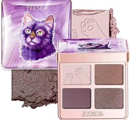 アニマルアイシャドウ(4シェード)/ZEESEA/アイシャドウパレットの人気ショート動画