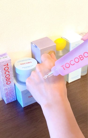 Glass Tinted Lip Balm/TOCOBO/リップケア・リップクリームを使ったクチコミ（3枚目）