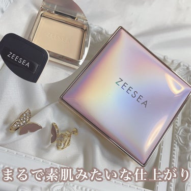 メタバースピンクシリーズ アストロダスト サワヤカシルキーパウダーファンデーション/ZEESEA/パウダーファンデーションを使ったクチコミ（1枚目）