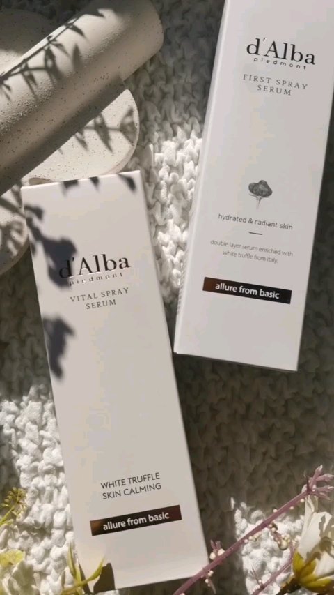 ダルバ ホワイトトリュフファーストスプレーセラム/ダルバ/ミスト状化粧水を使ったクチコミ（1枚目）