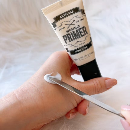 しっとり&なめらかウォータリーブラープライマー/too cool for school/化粧下地を使ったクチコミ(9枚目)