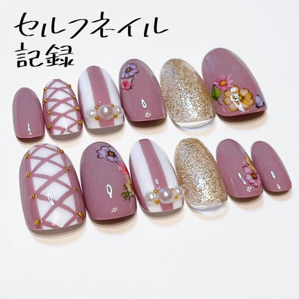 ミニネイルアートブラシ/DAISO/ネイル用品の人気ショート動画