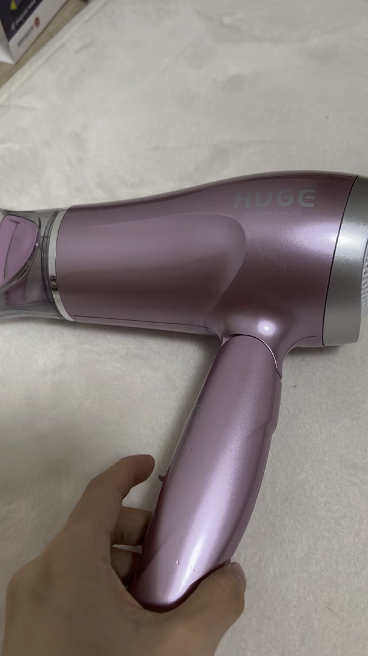 ヘアドライヤー イオニティ EH-NE48/Panasonic/ドライヤーの動画クチコミ1つ目