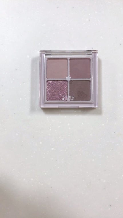 ベターザンアイズ 韓服エディション/rom&nd/アイシャドウパレットの人気ショート動画