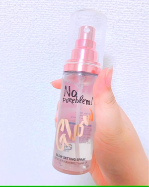 ノー　ポアブレム　グロウ　セッティング　スプレー/touch in SOL /ミスト状化粧水を使ったクチコミ（1枚目）