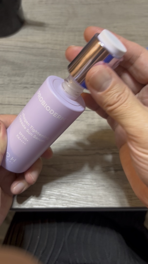 プロバイオダームコラーゲンタイトニングカプセルサンセラム/BIOHEAL BOH/日焼け止めローションの動画クチコミ2つ目